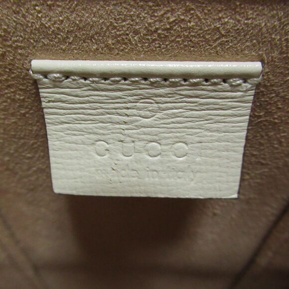 Gucci Horsebit Shoulder Bag Canvas Gg #126433G11B - Picture 6 of 10